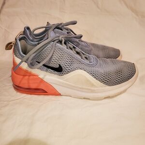 Nike Air Max Motion 2 aluminum lava glow women's size 7 1/2